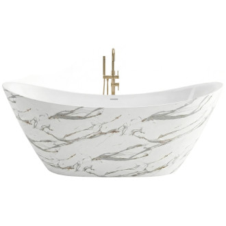 REA Volně stojící akrylátová vana Ferrano Slim Nature 170 KPL-W6505