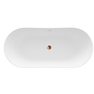 REA Volně stojící akrylátová vana Lusso Slim 170 REA-W0504