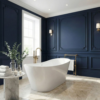 REA Volně stojící akrylátová vana Lusso Slim 170 KPL-W6504