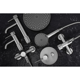 REA Vanová baterie Lungo Stripe Brush Nickel REA-B8057