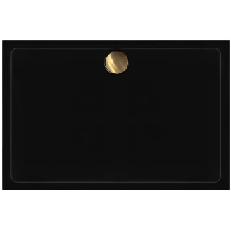 Sprchová akrylová vanička Savoy 80x100 - černá