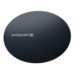 MIRAI kruhová krytka sifonu, gun metal