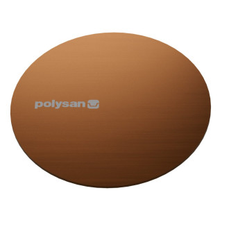 MIRAI kruhová krytka sifonu, měď mat