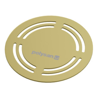 FLEXIA kruhová krytka sifonu, zlato