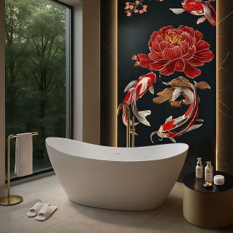 REA Volně stojící vana FERRANO Slim 170 KPL-W7330