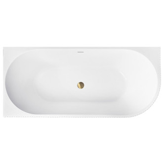 REA Rohová akrylová vana WENUS LEFT 170cm KPL-W6129