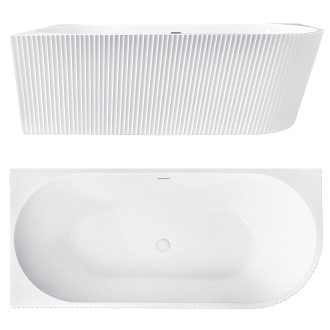 REA Rohová akrylová vana WENUS LEFT 170cm KPL-W8129