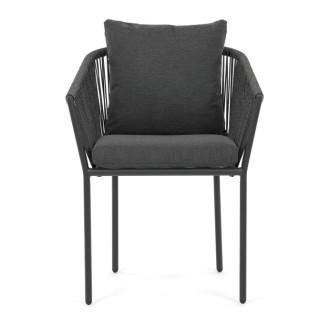 Zahradní židle Autronic šedá Hliník AZC-C1179 GREY