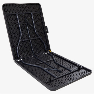 Zahradní stůl Autronic 74x180 cm černá kov AZ-K1003 BK