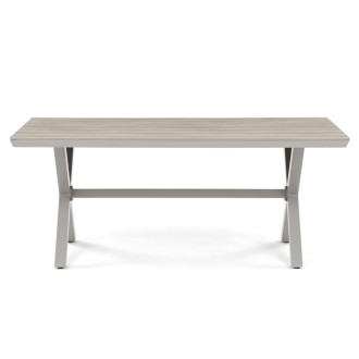 Zahradní stůl Autronic 100x180 cm béžová Hliník AZT-S1510 OAK