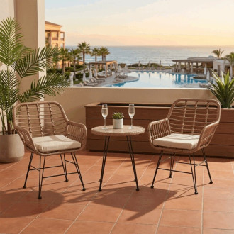 Zahradní set Autronic Přírodní kov AZ-F1208 NAT