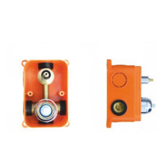 Mereo Dita sprchová baterie podomítková s přepínačem, Mbox, kulatý kryt CBE60106DA