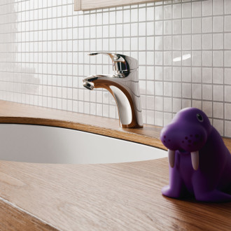 Mereo Sonáta umyvadlová baterie stojánková vyšší bez výpusti CB10103N