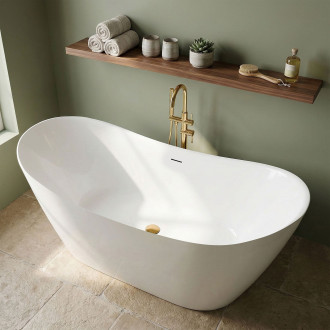 REA Volně stojící vana FERRANO Slim 150 KPL-W6080