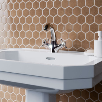 Mereo Retro Viktorie umyvadlová baterie stojánková s výpustí CBL101