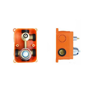 Mereo Dita sprchová baterie podomítková s trojcestným přepínačem, oválný kryt CBE60157DB