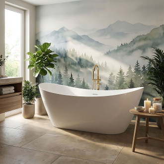 REA Volně stojící vana FERRANO Slim 180 KPL-W7082