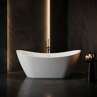 REA Volně stojící vana FERRANO Slim 180 KPL-W8082