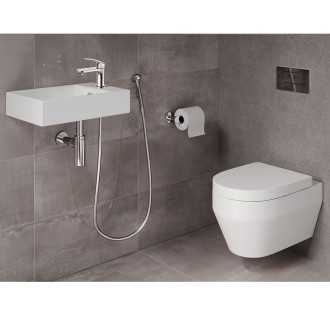 Mereo Dita umyvadlová baterie stojánková bez výpusti, s bidetovou sprchou CBE10105D