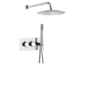 RHAPSODY podomítkový sprchový set s termostatickou baterií, 2/3 výstupy, chrom 5508-02