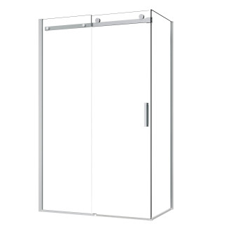 Pevná boční stěna PANEL BELVER CHROM NEW