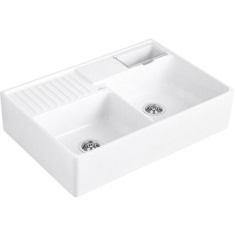 Dřez Villeroy & Boch Double-bowl bílá Alpská 632391R1