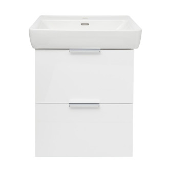 Skříňka pod umyvadlo bez umyvadla Laufen PRO A 57,9x69,4x50,9 cm bílá lesk RE010602238060