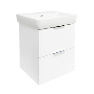 Skříňka pod umyvadlo bez umyvadla Laufen PRO A 62,9x69,4x50,9 cm bílá lesk RE010650228060