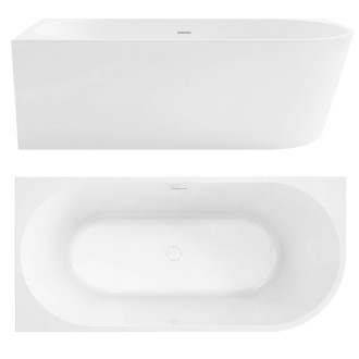 REA Rohová akrylová vana SYDNEY BELLANTO LEFT 150cm KPL-W7250