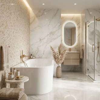 REA Rohová akrylová vana SYDNEY BELLANTO RIGHT 170cm KPL-W8900