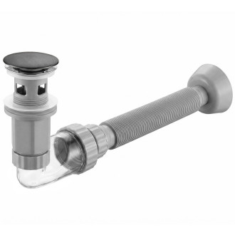 REA Umyvadlový sifon s univerzální výpustí click-clack Flow Titan REA-A9494