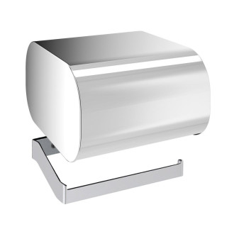 OUTLINE držák toaletního papíru s krytem, chrom