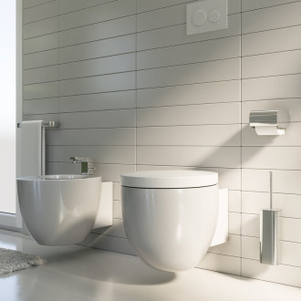 OUTLINE držák toaletního papíru s krytem, chrom