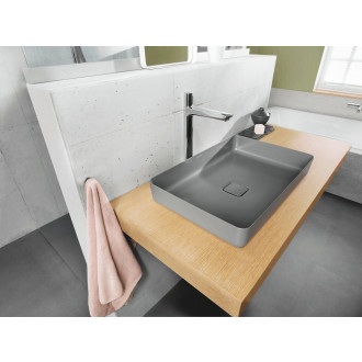 Umyvadlo na desku Kaldewei Miena 3185, 58 x 38 cm, cool gray 30 909606003663