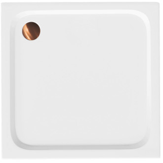 REA Sprchová akrylová vanička Belmond White 80x80 REA-K4370