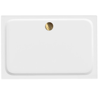 REA Sprchová akrylová vanička Belmond White 80x100 KPL-14372