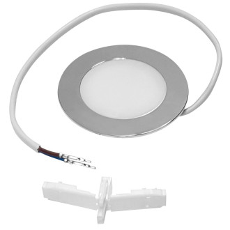 Zápustné LED světlo 2W, 4000K, 230V pro galerky KORIN, KAWA, ZOJA/KERAMIA FRESH (boční kabel 30cm)