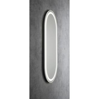 NYX oválné zrcadlo s LED osvětlením 45x90cm