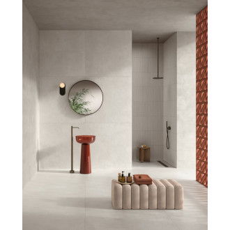 Dlažba Del Conca Timeline absolute white 60x60 cm mat G9TL20R