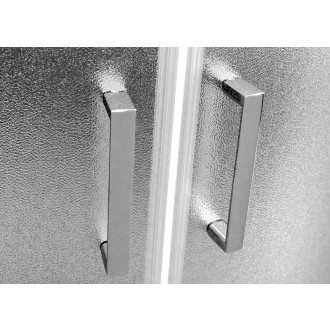 Mereo Sprchový set: sprch kout čtvercový, 90x90x185 bílý, Grape 5 mm, van. CV31N CK34101ZN