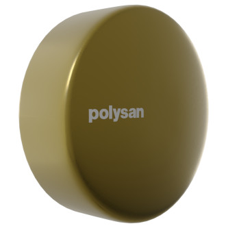 Ovládání výpusti vanové soupravy, zlato mat