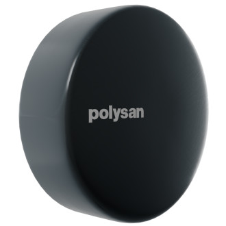 Ovládání výpusti vanové soupravy, gun metal