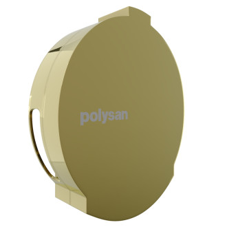 Ovládání výpusti vanové soupravy s napouštěním přepadem, zlato