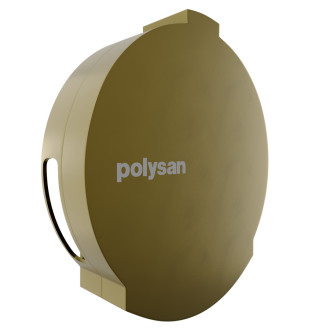 Ovládání výpusti vanové soupravy s napouštěním přepadem, zlato mat