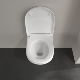 WC s prkénkem softclose Villeroy & Boch O.novo zadní odpad 5688HRR1