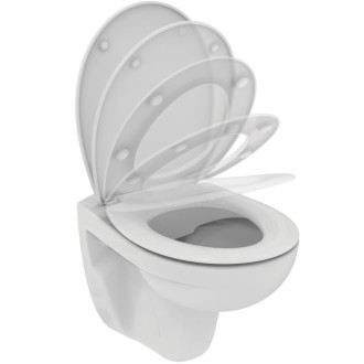 WC prkénko softclose Ideal Standard Alpha plast bílá E131801