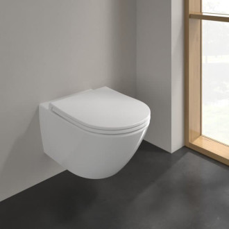 WC s prkénkem softclose Villeroy & Boch Universo zadní odpad 4670T9R1