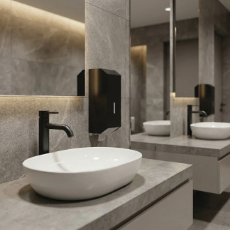 Zásobník na dezinfekční gel nebo tekuté mýdlo