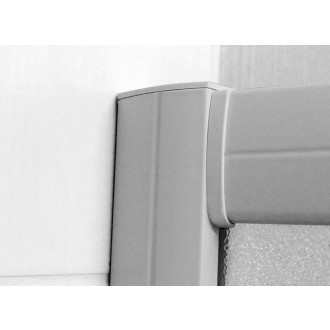 Mereo Kora Lite sprchový kout, R550, 90x90x185 cm, chrom ALU, sklo čiré 4 mm CK35123Z