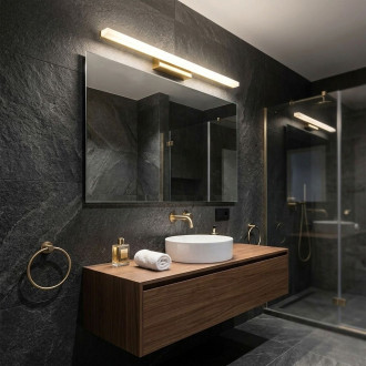 REA Nástěnné svítidlo LED 80CM APP1850-1W GOLD OSW-66004